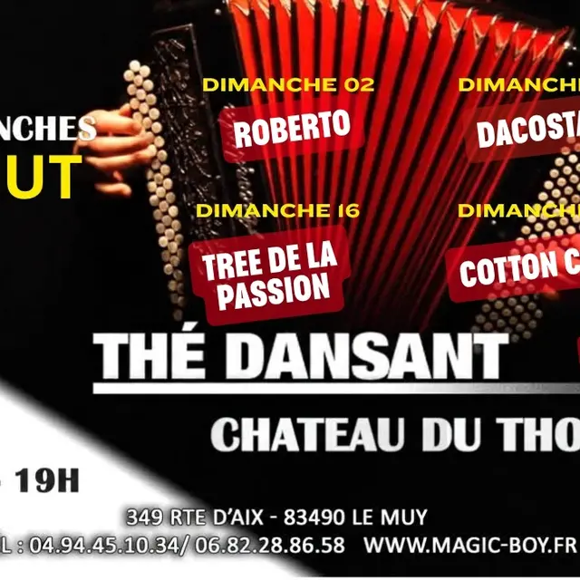 Thé dansant du dimanche au Thouar_Le Muy