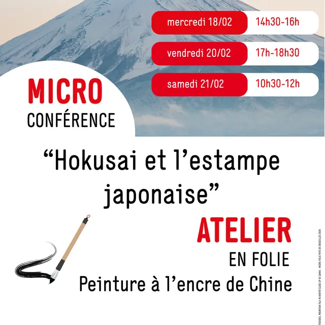 Hokusai et l'estampe japonaise : micro-conférence_Cruseilles