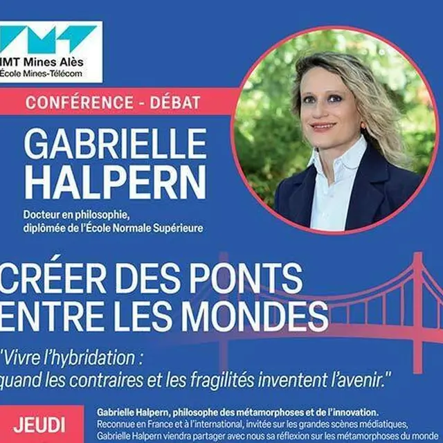 Conférence avec la philosophe Gabrielle Halpern
