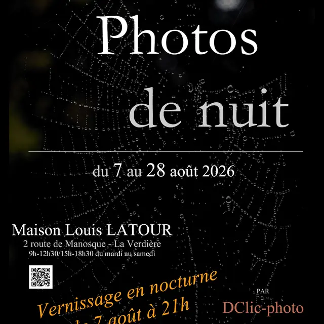 Exposition : Photos de nuit - Photographies_La Verdière