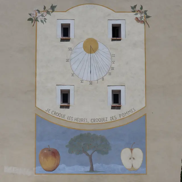 Cadran solaire à Laragne