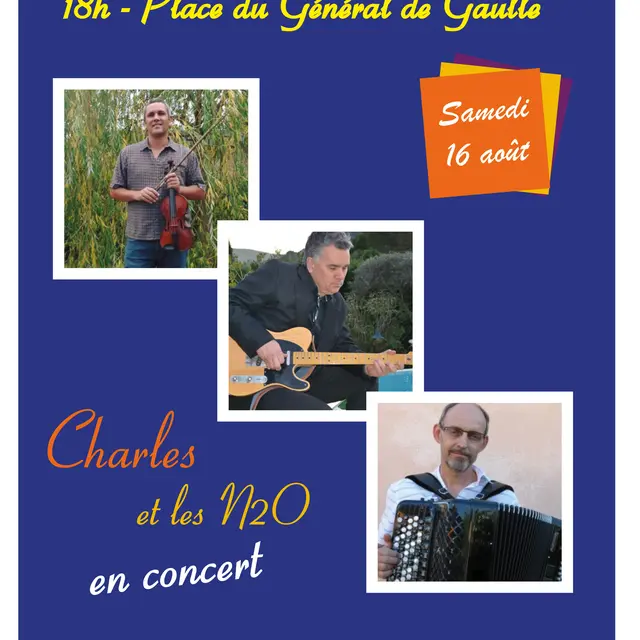 Concert - Charles N2O_Saint-Martin-Vésubie