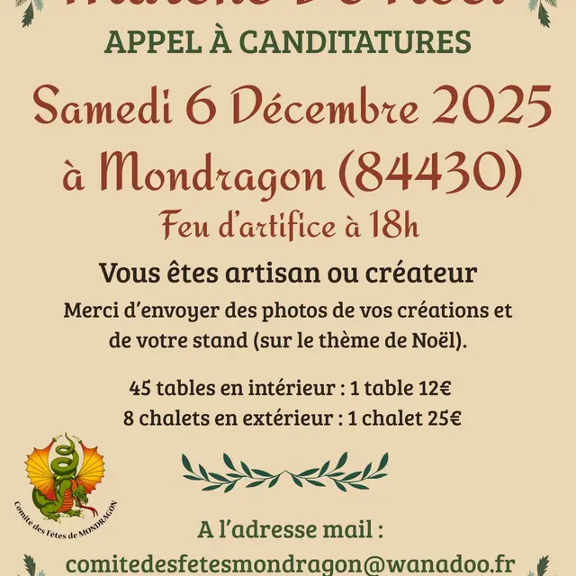 Marché de Noël_Mondragon