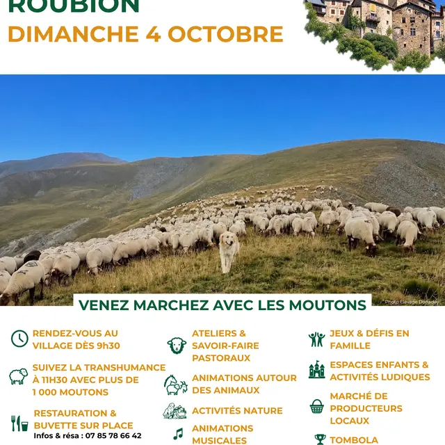 Transhumance de Roubion_Roubion