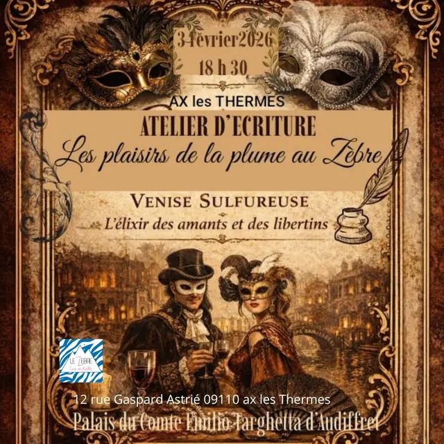 Atelier d'écriture au Zèbre_Ax-les-Thermes