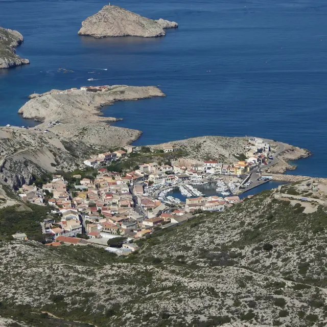 Le village des Goudes à Marseille
