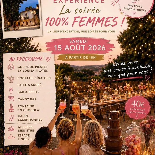 Ora Expérience : soirée 100% femmes_Sisteron