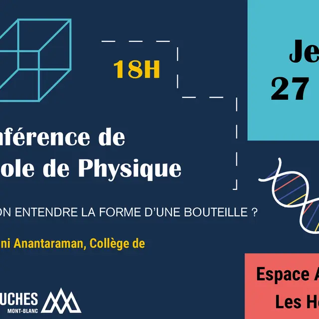 Conférence de l'École de Physique des Houches_Les Houches
