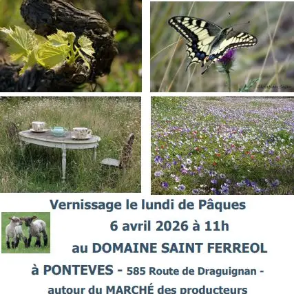 Vernissage de l'exposition Vente Photographies : Regards sur la nature_Pontevès