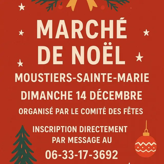 Marché de Noël_Moustiers-Sainte-Marie