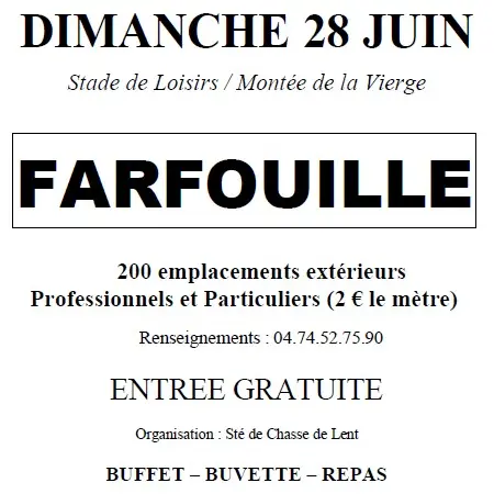 Affiche Farfouille 2026