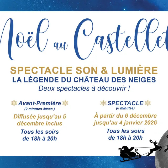 Noël au Castellet - Son & Lumière_Le Castellet