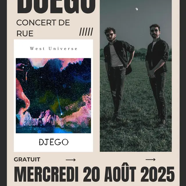 Concert de rue : Djégo_Ceillac