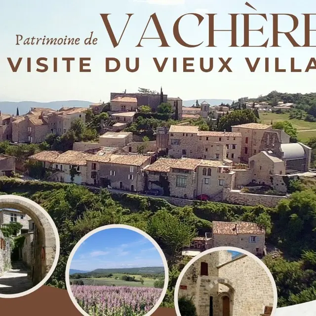Visite du vieux village de Vachères_Vachères