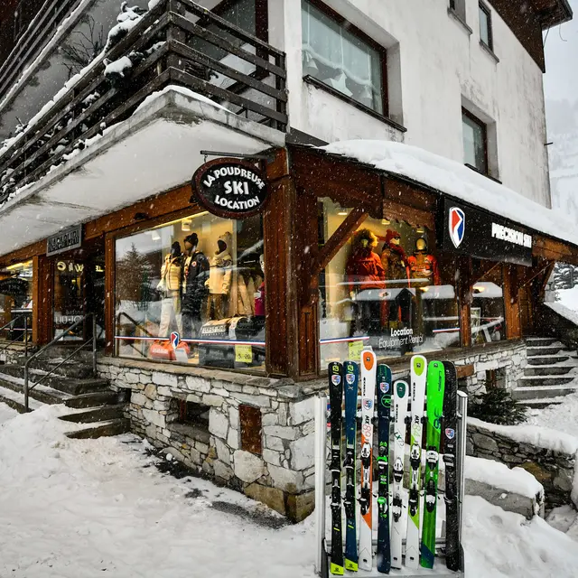 Façade - La Poudreuse Val d'Isère