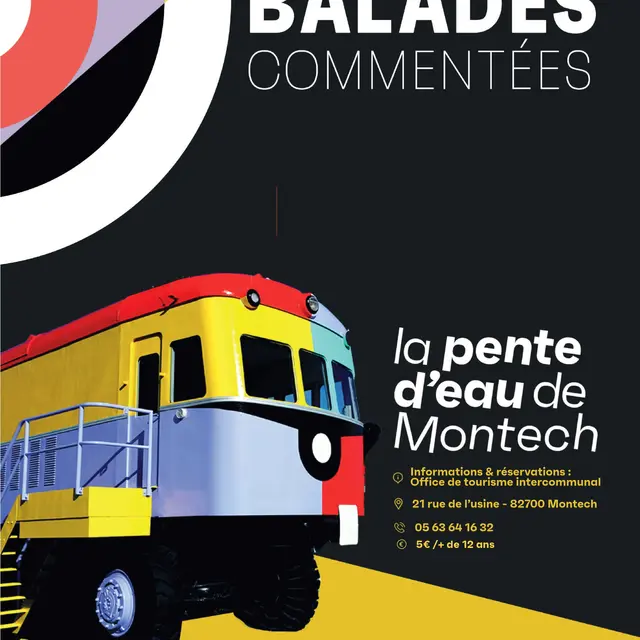 Balades commentées de la Pente d'eau de Montech_Montech