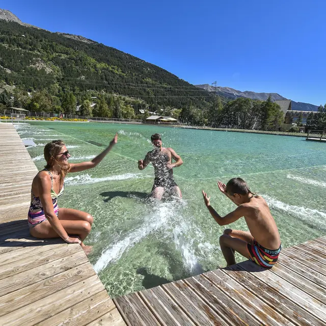 Plan d'eau biotope - serre chevalier