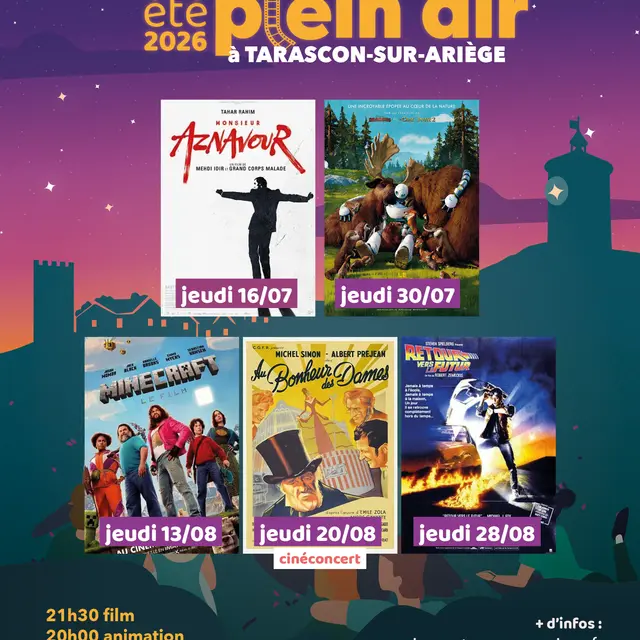 Ciné plein air_Tarascon-sur-Ariège