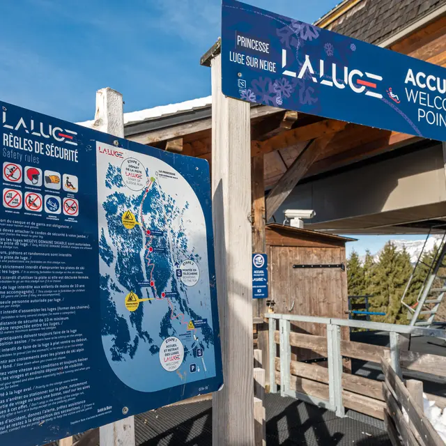 Piste sur neige La Luge_Demi-Quartier