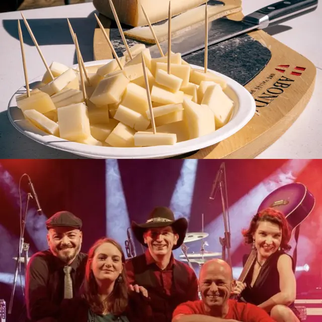 Pot d'accueil en musique avec Sharewood_Abondance