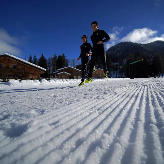 Footing givré_Praz-sur-Arly