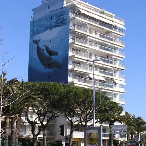 La fresque des Cachalots_Saint-Laurent-du-Var