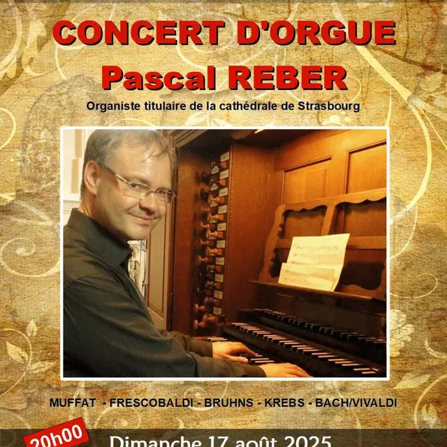 Concert 'Pascal Reber' - Festival Vaison'Orgues de l'Aroc_Vaison-la-Romaine