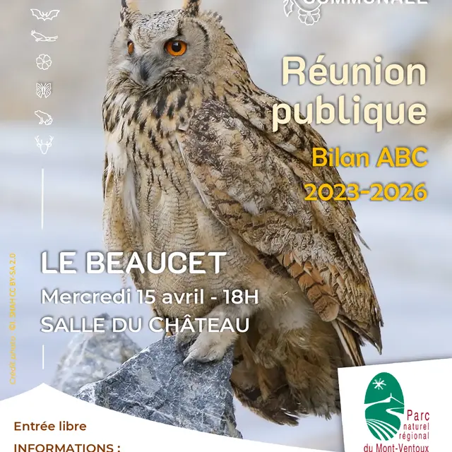 Réunion publique de bilan de l’Atlas de la biodiversité communale_Le Beaucet