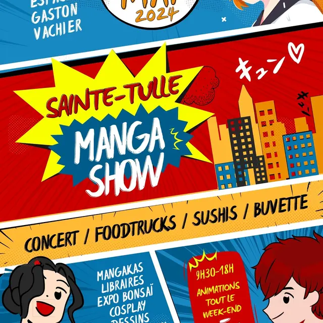 Sainte Tulle manga show