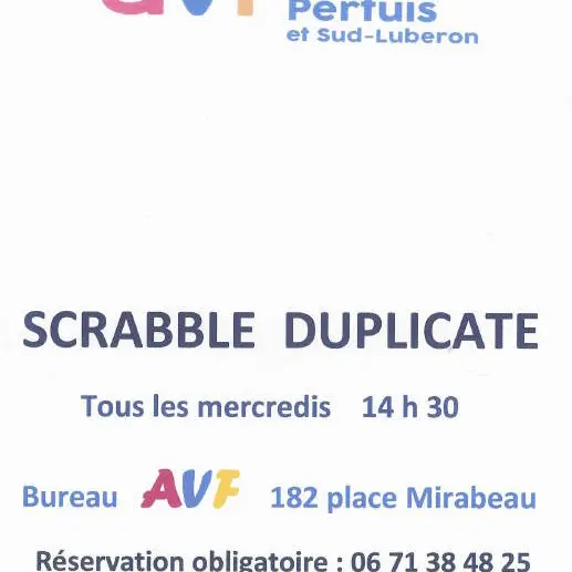 Scrabble Duplicate_Pertuis