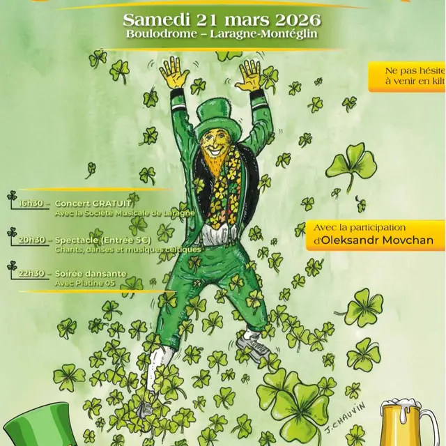 Nuit de la Saint-Patrick_Laragne-Montéglin