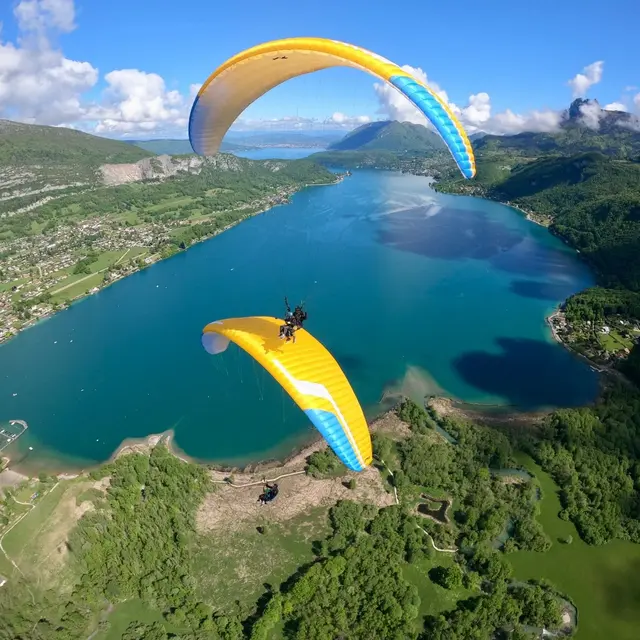 Vol performance en parapente K2 outdoor