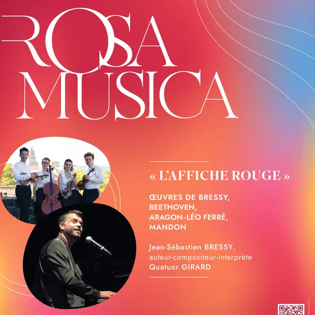 Rosa Musica : L'affiche Rouge._Beaumes-de-Venise