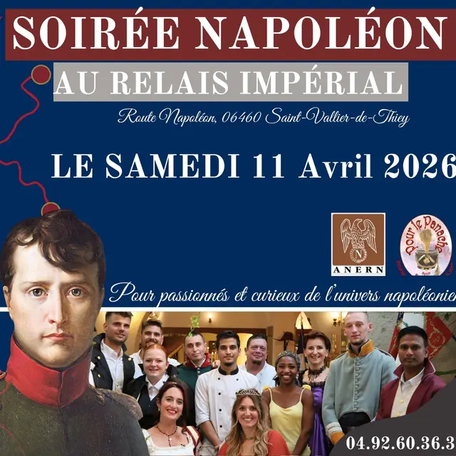 Soirée Napoléon au Relais Impérial_Saint-Vallier-de-Thiey