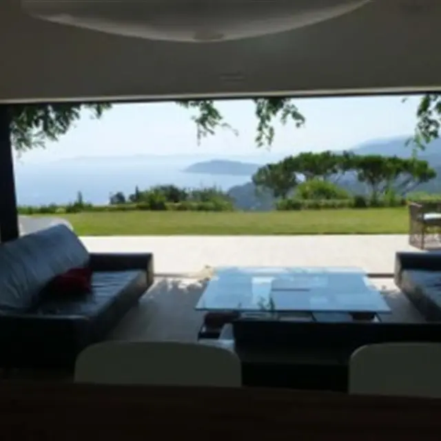 Séjour avec vue