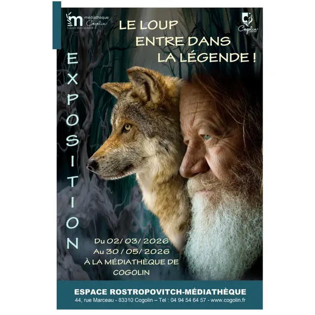 Exposition Le loup entre dans la légende_Cogolin