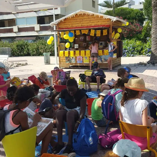 Cabane à livres 2025_Saint-Laurent-du-Var