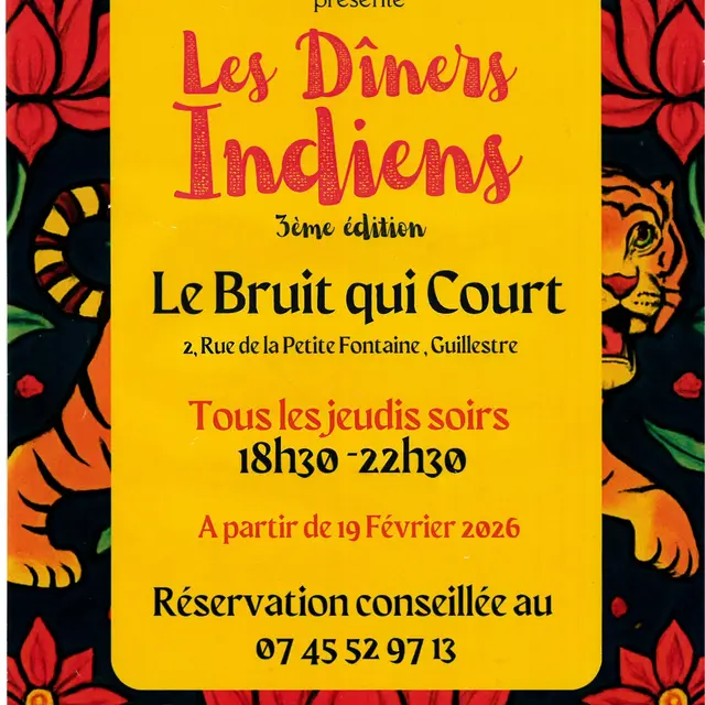 Les dîners indiens_Guillestre