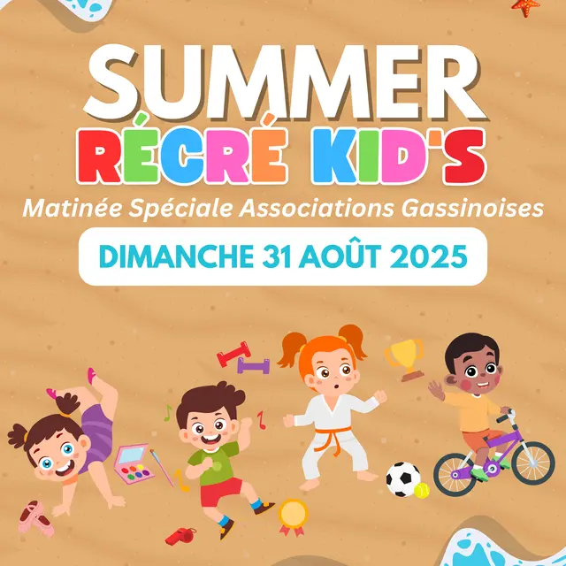 Summer Récré Kid's - Journée des associations_Gassin