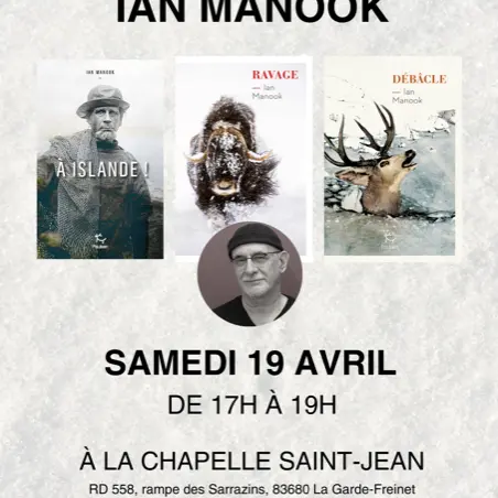 Rencontre avec Ian Manook_La Garde-Freinet