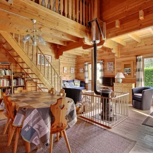 intérieur chalet