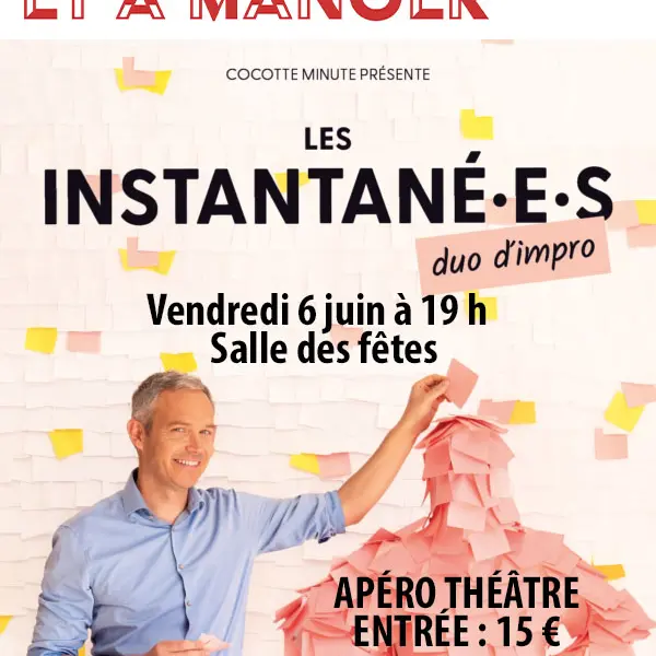 Spectacle « Les Instantané.e.s, duo d’impro » - Festival 