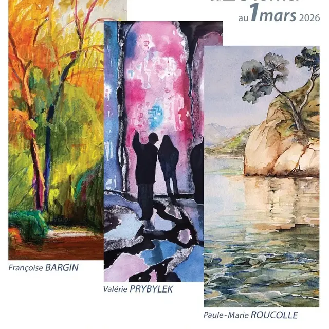 Exposition  des 3 lauréats du concours 2025_Cassis