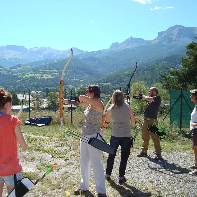 Initiation au tir à l'arc à Barcelonnette