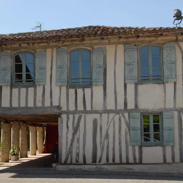 maisons sur piliers