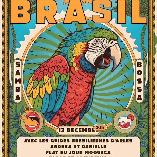 Soirée Brésilienne dansante à l'Aire d'Arles_Arles