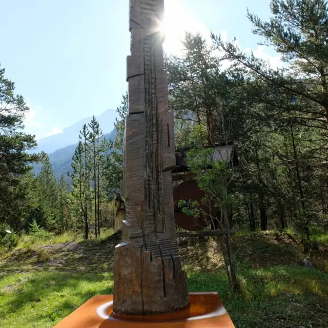 Le ThierOglyphe du sculpteur Thierry Ollagnier