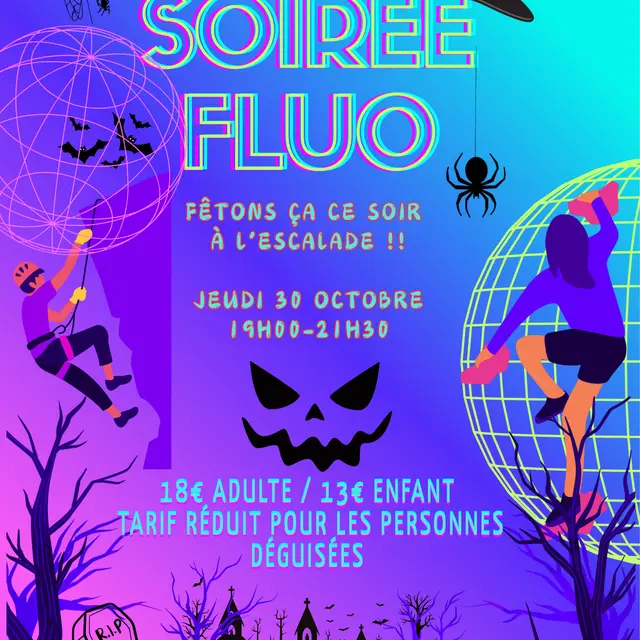 Soirée fluo d'halloween_Saint-Martin-Vésubie
