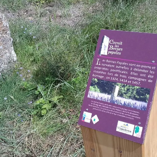 Circuit des bornes papales