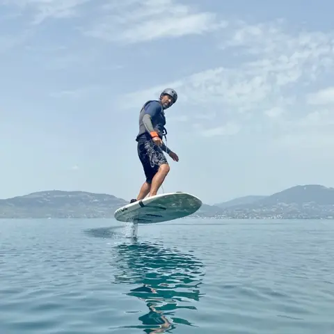 Session privée d'e-foil